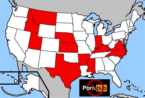 po rhub|Map Shows States Where Pornhub Is Blocked .